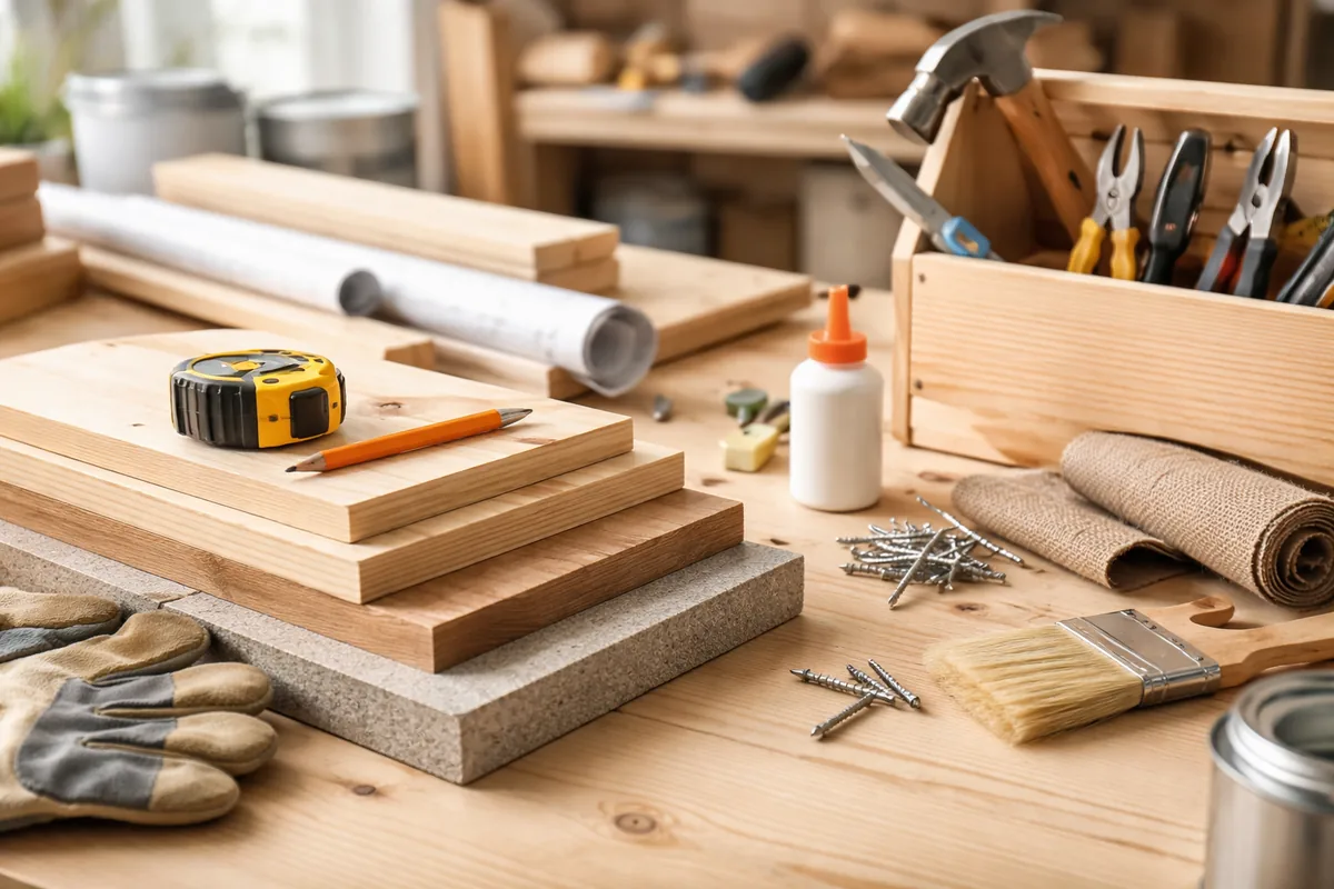 Comment choisir les bons matériaux pour votre projet de bricolage