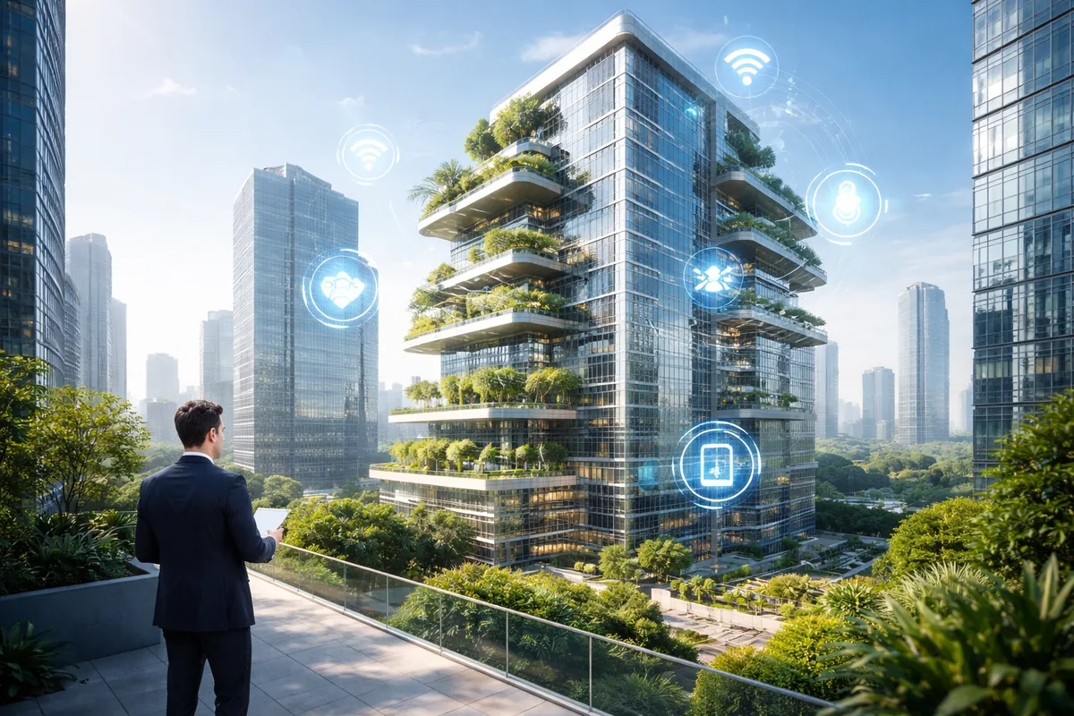 Les défis de l'intégration des bâtiments intelligents dans l'immobilier moderne