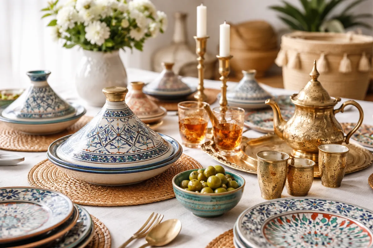 Comment choisir des articles en artisanat marocain pour la décoration de votre table