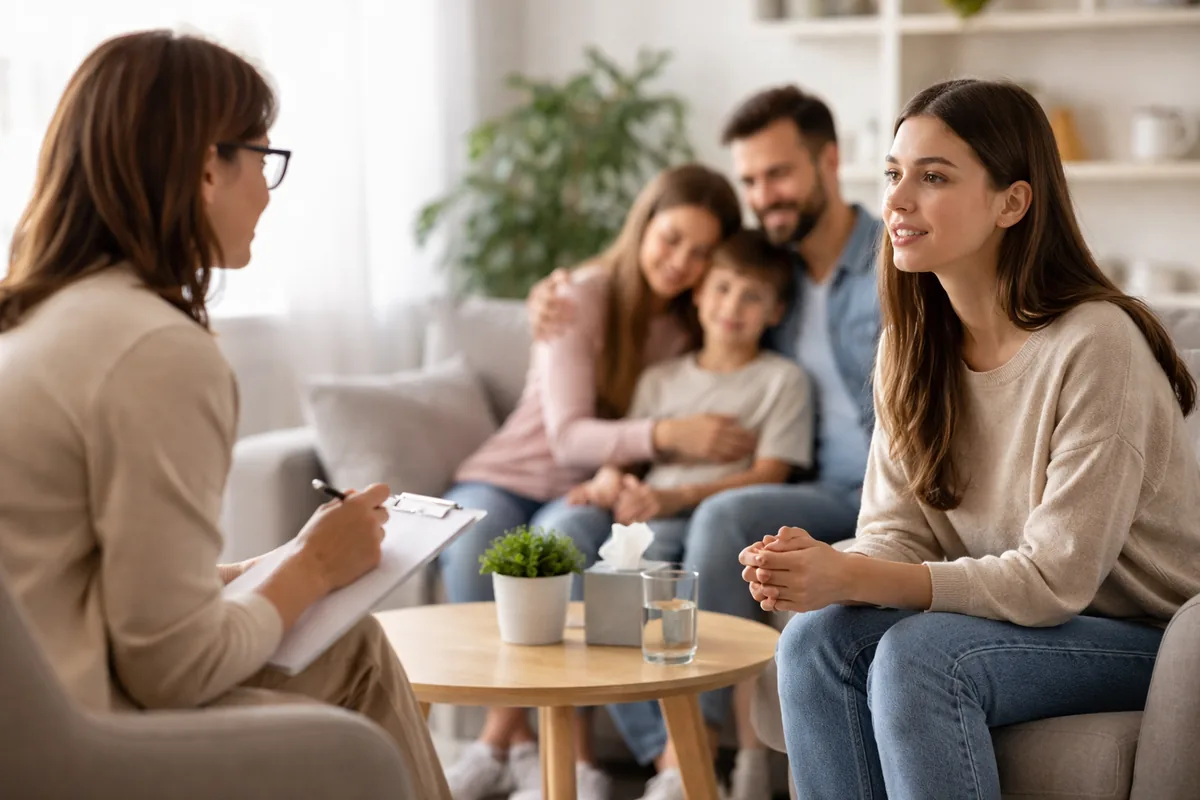 Comment la thérapie individuelle peut-elle aider à préserver la santé mentale au sein du soutien familial ?